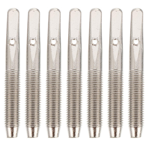 7pcs String Lyre Fastening Nails Guitar Parts Guitar Saddle Dulcimer Instrument Replacement Harp Zither Pin Autoharp Tuning Wrench Lyre Harp Musical Instrument Metal String Pegs