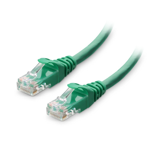 Cable Matters 10Gbps Snagless Cat 6 Ethernet Cable 25 ft (Cat 6 Cable, Cat6 Cable, Internet Cable, Network Cable) in Green