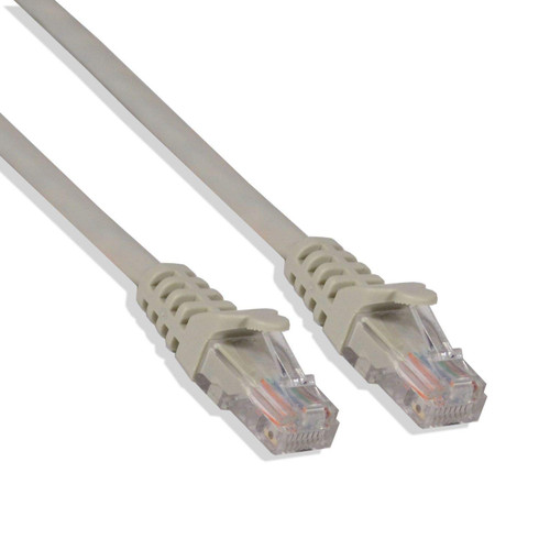LOGICO 2Ft Cat6 Ethernet RJ45 LAN Wire Network Gray UTP 2 Feet Patch Cable (5 Pack)