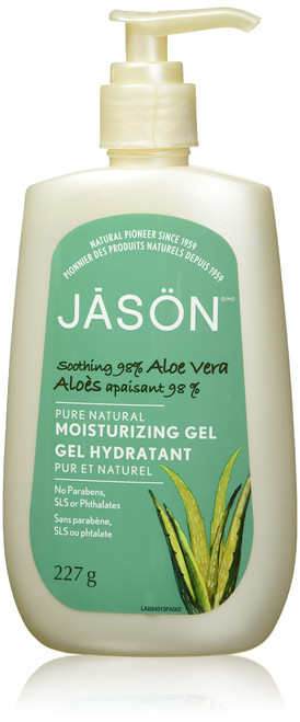 JASON NATURAL COSMETICS Aloe Vera 98% Gel with Pump, 227 GR