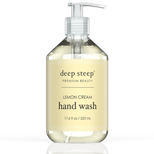 Deep Steep Liquid Hand Wash, 17.6 Ounces (Lemon Cream) Deep Steep Liquid Hand Wash, 17.6 Ounces (Lemon Cream)