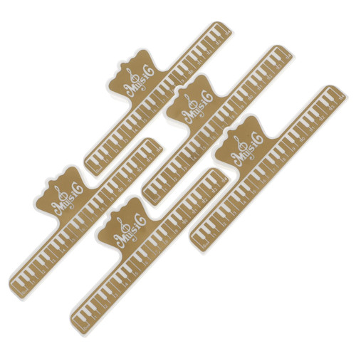 Abaodam 5pcs Sheet Music Folder Musical Note Clips Page Holder Score Clamp Musical Keyboard Note Book Mark Music Book Stand Score Clip Gifts Plastic Music Book Clip Piano Plastic Clip Abs Abaodam 5pcs Sheet Music Folder Musical Note Clips Page Holder Score Clamp Musical Keyboard Note Book Mark Music Book Stand Score Clip Gifts Plastic Music Book Clip Piano Plastic Clip Abs