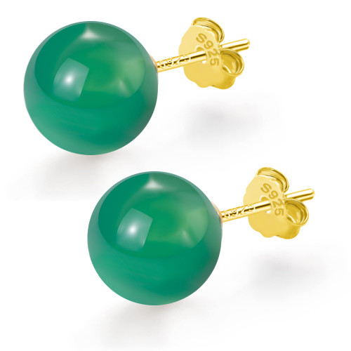 SmileBelle Sterling silver dark green earrings Emerald stud earrings for women,18k gold sterling silver post earrings for Sensitive Ears as emerald earrings, green jewelry for Birthday gifts SmileBelle Sterling silver dark green earrings Emerald stud earrings for women,18k gold sterling silver post earrings for Sensitive Ears as emerald earrings, green jewelry for Birthday gifts