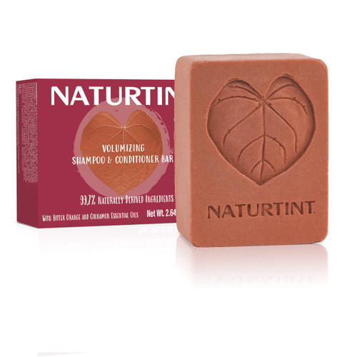 Naturtint 2 in 1 Volumizing Shampoo and Conditioner Bars - Eco-Friendly (Volumizing Cinnamon)