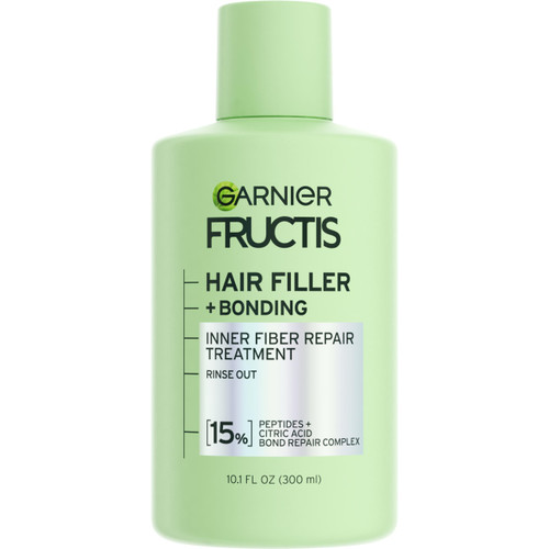 Garnier Fructis Hair Filler Bonding Inner Fiber Repair Pre-Shampoo Treatment, 10.1 FL OZ, 1 Count Garnier Fructis Hair Filler Bonding Inner Fiber Repair Pre-Shampoo Treatment, 10.1 FL OZ, 1 Count