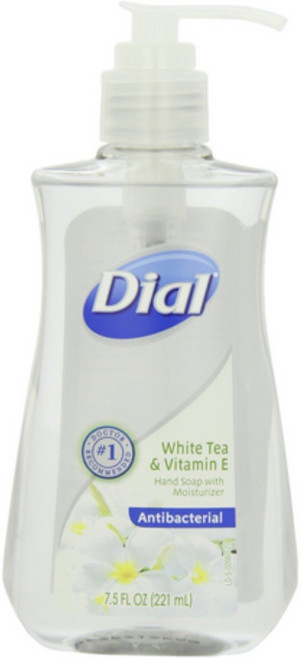Dial Antibacterial Liquid Hand Soap, White Tea & Vitamin E 7.50 Ounce Dial Antibacterial Liquid Hand Soap, White Tea & Vitamin E 7.50 Ounce