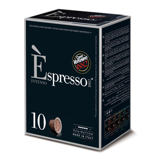 Caffe Vergnano - Intenso Coffee Nespresso Capsules 10ct