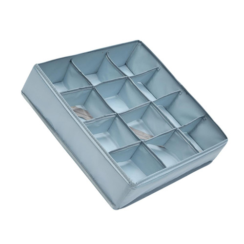 BESTOYARD 1pc Underwear Storage Box Dresser Drawer Divider Drawer Separators for Dresser Underwear Divider Can Organizer for Cabinet Makeup Storage Drawers Storage Container Desk Polyester