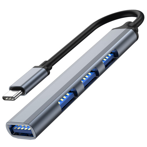 Docking Station 4 Ports High Speed Portable USB 2.0/3.0 5Gbps USB Hub Splitter Expander for Computer Docking Station Computer Accessories
