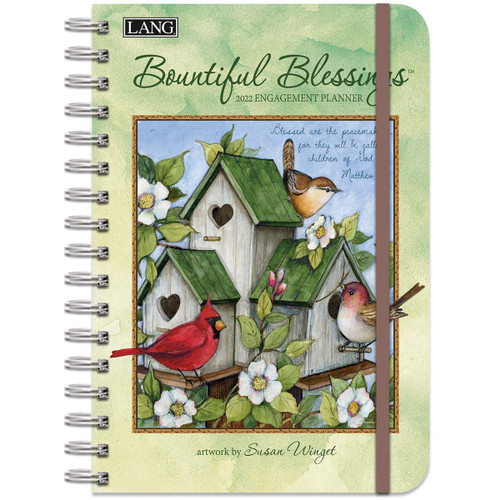 Lang Bountiful Blessings 2022 Spiral Engagement Planner (22991011083)
