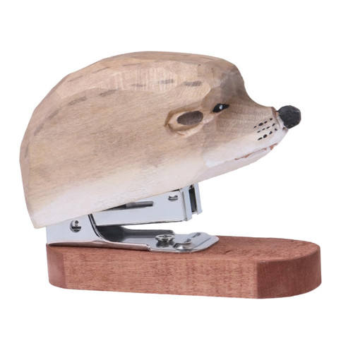 Ciieeo Stapler Machine Punching Cute Stapler Desktop Stapler Purple Desk Accessories Manual Stapling Machine Stapler Small Mini Stapler with Staples Portable Wooden Student Hole Punch