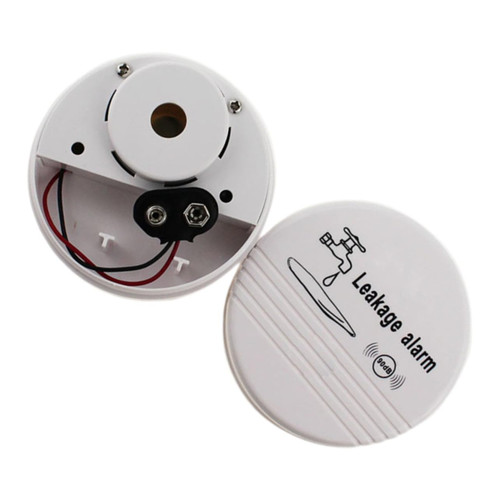 HEMOTON Leak Alert for Basement Water Leak Detector Water Sensor Alarm Flood Sensor Water Alarm Leak Detector Leak Alert for Bathroom Water Alarm Sensor Drip Alert Overflow Abs Sink