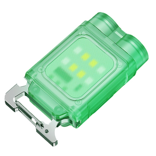 Keychain Flashlight, Basic Handheld Flashlights, Keychain Led Flashlight, Dual Light Key Chain Flash Light With 6 Modes, Led Coob Flashlight With Durable Bottle Opener, Convenient Light for Camping