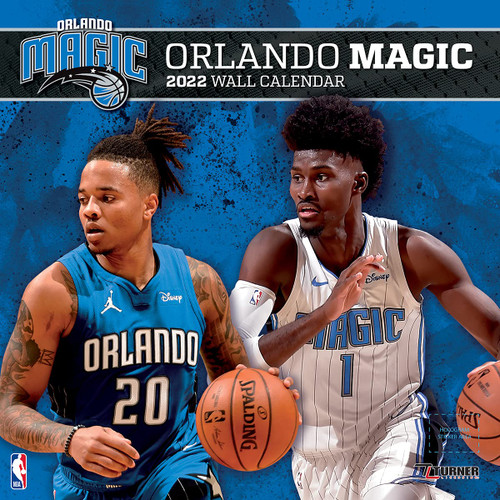 TURNER SPORTS Orlando Magic 2022 12X12 Team Wall Calendar (22998011890)