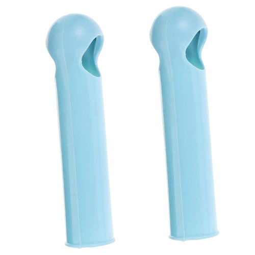Angoily 2pcs Floor mop Broom Handle Grip mop Handle end Cap mop Rod Grip Sweeping Broom Stick Handle Grip Replacement Handle Grip Clean Accessories Broom Holder Headgear Socket Plastic