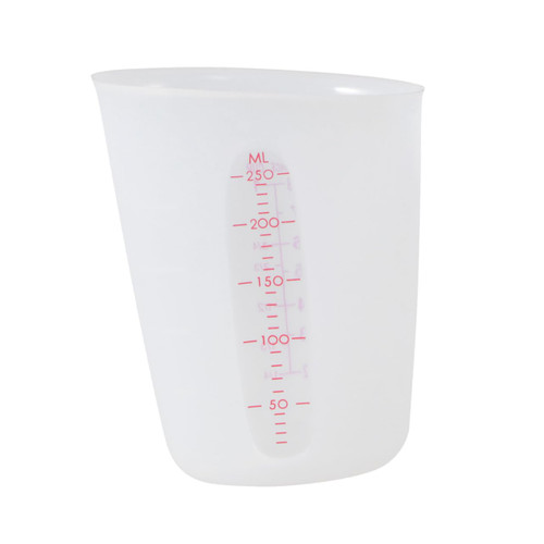 Alipis Resin Mixing Cups Ounce Measuring Cup Measuring Containers Cup Measurement in Ml Resin Measuring Cups Casting Silicone 250 Measuring Cup Scale Beakers White Liquid Baking Utensils