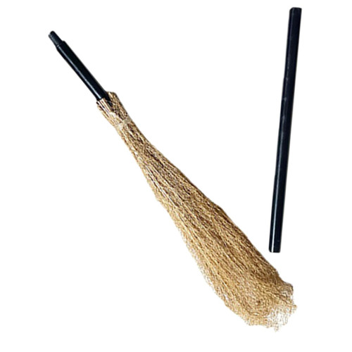 NOLITOY Wall Broomstick Decoration Wizard Broom Stick Wizard Broom Props Witch Cosplay Broom Wizard Cosplay Adult Haunted House Decor Halloween Party Favors Gift Decorations Prom Wooden