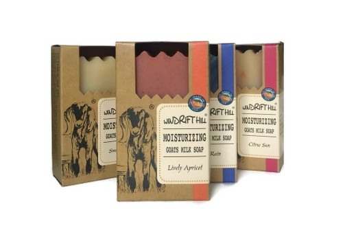 Windrift Hill Moisturizing Goat Milk Soap 5oz Bar (Lilac)
