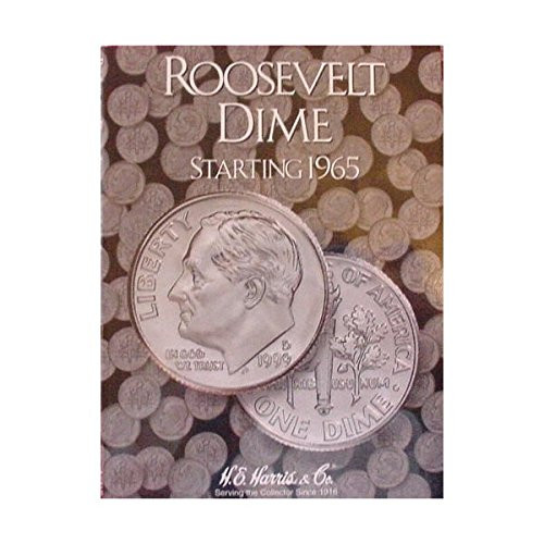 Harris Roosevelt Dime 1965- Current Coin Folder 2685
