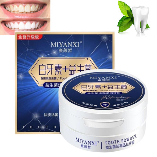 Miyanxi Tooth Powder, Miyanxi Teeth Powder, Teeth Whitening Powder for Tooth Whitening, Toothpaste Powder Teeth Whitener, Whiten Teeth Gently, Quickly Remove Coffee Stains (1PC) Miyanxi Tooth Powder, Miyanxi Teeth Powder, Teeth Whitening Powder for Tooth Whitening, Toothpaste Powder Teeth Whitener, Whiten Teeth Gently, Quickly Remove Coffee Stains (1PC)