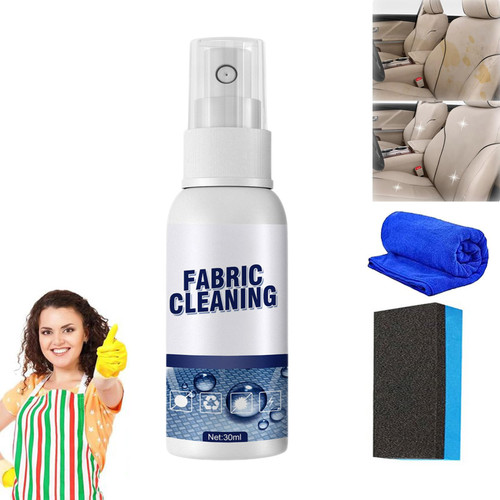 LJXWRF 5 Seconds Car Stain Remover, Car Stain Remover, Interior Fabric Leather Cleaning, Car Seat Upholstery Strong Stain Remover, Foam Cleaner Spray for Car (30ml) LJXWRF 5 Seconds Car Stain Remover, Car Stain Remover, Interior Fabric Leather Cleaning, Car Seat Upholstery Strong Stain Remover, Foam Cleaner Spray for Car (30ml)