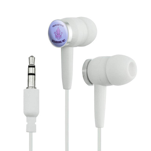 GRAPHICS & MORE You've Got to be Squidding Me Kidding Funny Humor Novelty in-Ear Earbud Headphones