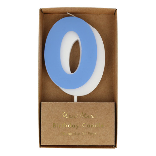 Meri Meri Number Candle 0 (Pack of 1)