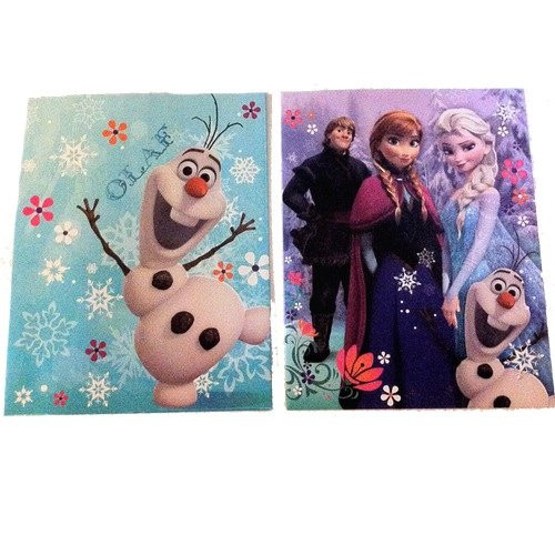 2 Disney Frozen Anna & Elsa and Olaf 2-pocket Portfolio Folder Bundle 2 Disney Frozen Anna & Elsa and Olaf 2-pocket Portfolio Folder Bundle