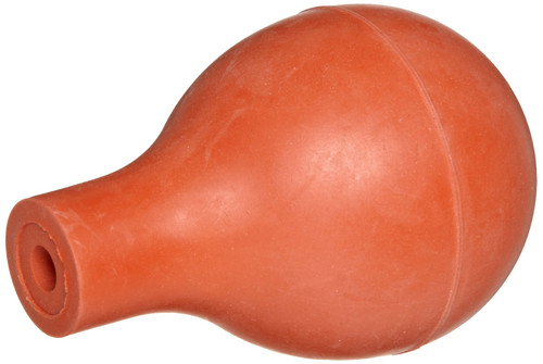 Heathrow Scientific HD20630E Rubber Bulb, 12mL Capacity, For Large Pipette and Syringe