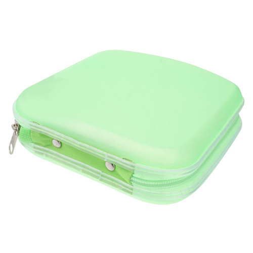 CORHAD 40 DVD Book Storage Sun Catcher for Car Wallet Storage Bag Case Pink Folders DVD Binder DVD Storage Case DVD Case Holder Organizer DVD Cases Organizer Small Container Cd Travel