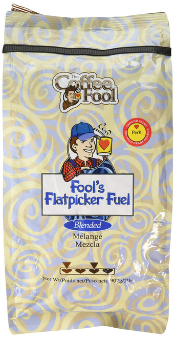 The Coffee Fool Flatpicker Fuel, Perk, 2 Pound