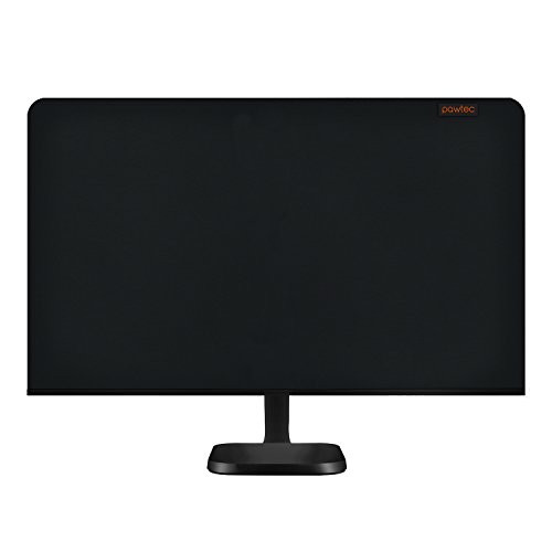 Pawtec Lightweight Flat Screen Monitor Dust Cover - Scratch Resistant, Lycra, Full Body Sleeve for LED LCD HD Panel Monitors (20 to 22 inches)