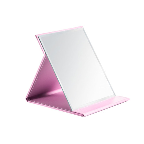 Housoutil Mirrors Portable Mirror Desktop Makeup Mirror Hand Held Mirror Canvas Backpack Women Foldable Mirror Fashion Mirror Cosmetic Mirror Vanity Mirror Student Simple Folding Mirror