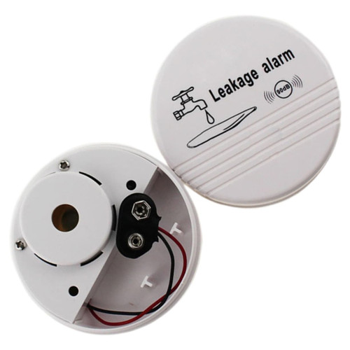 HOMSFOU Detector for Home Drip Alert Flood Sensor Leak Alert for Basement Water Sensor Alarm Leak Alert for Bathroom Detector for Basement Water Detector Alarm Full of Water Monitor Abs