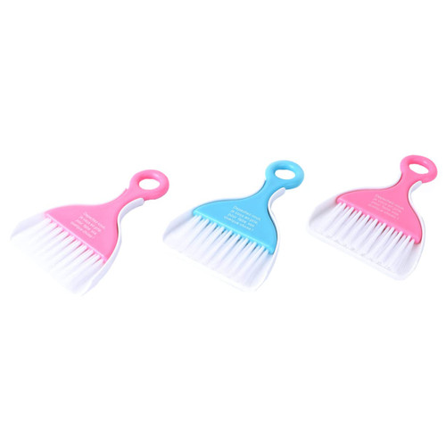 Hemobllo Keyboard Cleaning Tools 3pcs Whisk Broom for Car Laptop Cleaner Sweeper Broom Mini Sweeper Mini Cleaning Keyboard Broom Dustpan Computers Cleaning Brush Set Pet