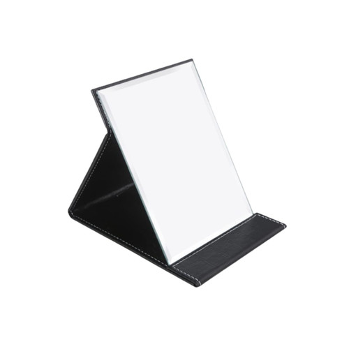 Travel Vanity Mirror Standing Vanity Mirror Compact Standing Mirror Desktop Makeup Mirror Makeup Accessories Mirror for Dresser Trendy Purse Cosmetic Simple Folding Mirror Student