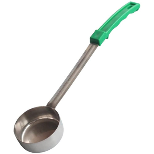 Small Ladle Portion Control Serving Spoon: Pizza Sauce Spoon Portion Ladle Food Portioner Scoop Stainless Steel Portion Control Serving Utensil For Measuring and Serving 4oz