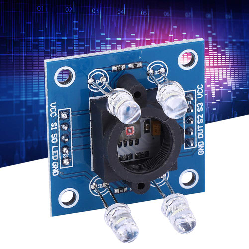 Color Detector Module, GY-31TCS230 Color Recognition Sensor, Stable for White Led Light Identify Colors 3~5V