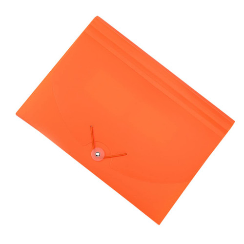 TEHAUX 1pc Organ Bag Expanding File Folder Document Organizer Orange File Folders A4 File Folders Envelope Expandable File Folders Folder Organizer Pocket Pp Portable Bill Folder Office