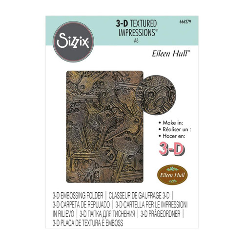 Sizzix 3D Textured Impressions by Eileen Hull-Keys