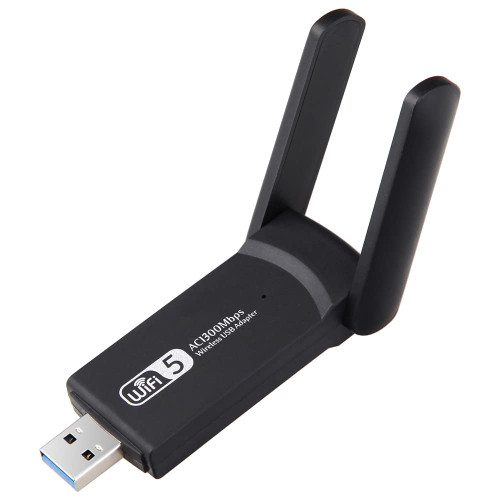 IUPPA Wireless USB WiFi Adapter 1300Mbps Lan USB Ethernet 2.4G 5G Dual Band WiFi Network Card WiFi Dongle