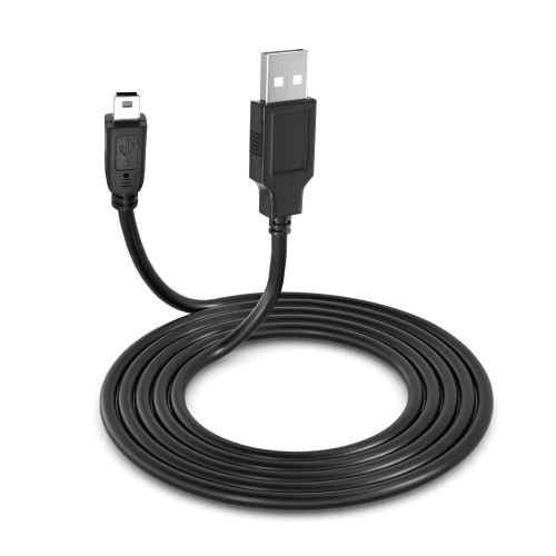 SLLEA 4ft Mini USB DC/PC Charger+Data SYNC Cable Cord Lead for Ematic MP3 MP4 Media Player