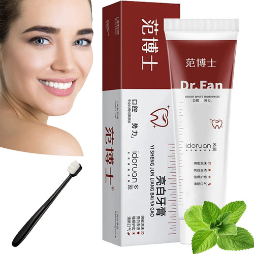 Dr. Fan Bright White Toothpaste, Dr. Fan Bright White Toothpaste Idoruan, Yiliku Sp-4 Probiotic Toothpaste, Dr. Fan Toothpaste (1 Pc)