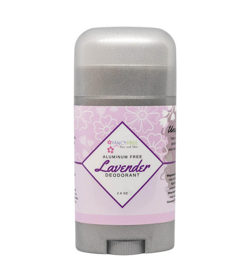 Fancy Free Hair And Skin Lavender Scented, Aluminum-Free Natural Deodorant, 2.65 oz