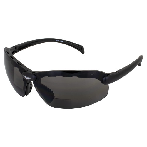 C-2 Bifocal Smoke Safety Glasses (2.5 Magnification)