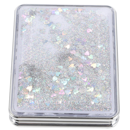 Beavorty Purses Makeup Mirror Mirrors Purse Mirror Compact Small Pocket Mirror Small Compact Mirror for Purse Tiny Mirror Wallet Small Mirror Folding Mirror Bride Abs Small Gift Cartoon