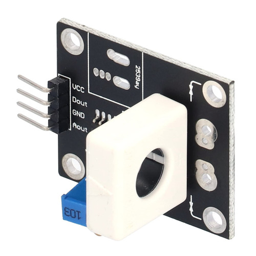 Adjustable Hall Current Sensor Module for Overcurrent Protection in Smart Car Motor, Short Circuit Detection WCS1700