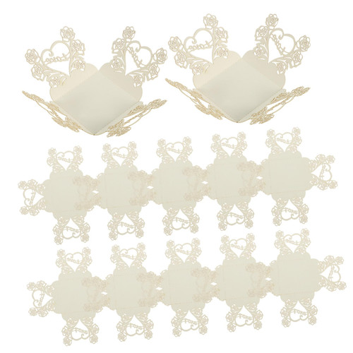 Didiseaon 50pcs Chocolate Tray Decor Chocolate Holder Chocolate Truffle Wrapper Chocolate Wrapping Trays Wedding Chocolate Wrapper Candy Tray Truffle Cups Primer Paper Compartment