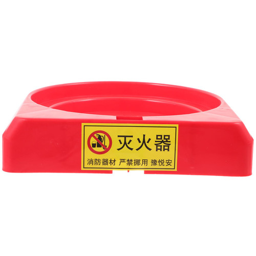 Floor Base for fire Extinguisher Plastic Extinguisher Bracket fire Extinguisher Retainer Hanger Plastic Support Base fire Extinguisher Rack fire Extinguisher Mount Rack Supplies