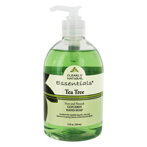 Clearly Natural Liquid Soap With Pump Tea Tree - 12 fl oz